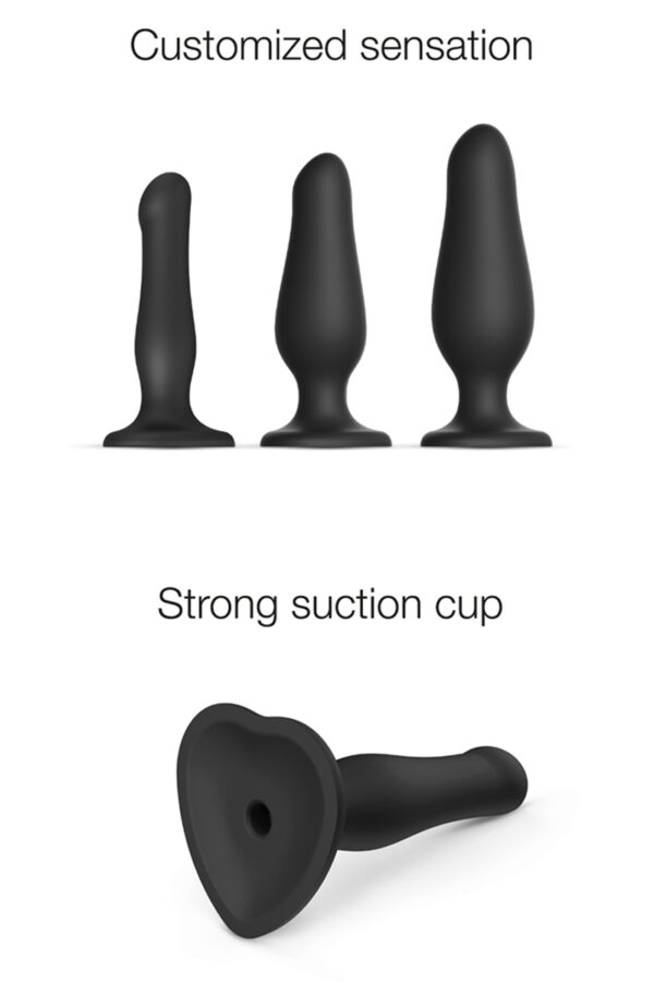 Dildo plug gonflable – Strap-On-Me - 94edenstreet.com - sexshop en ligne