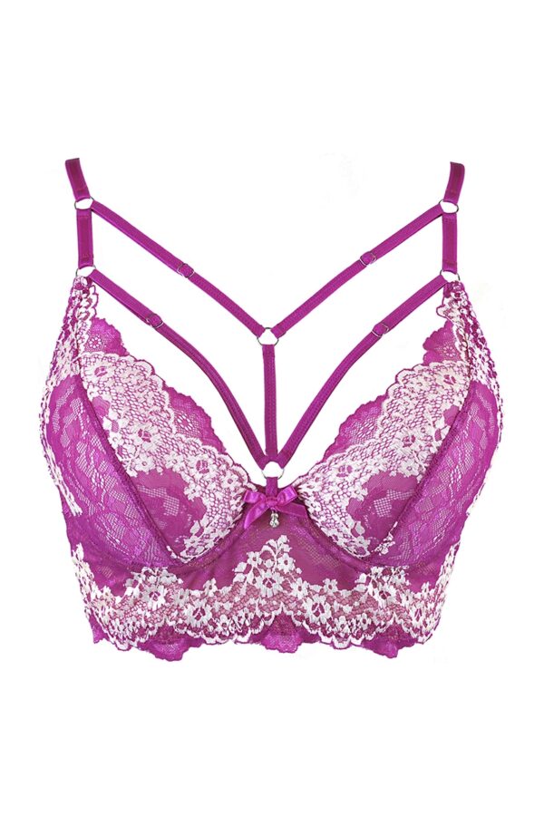 Soutien-gorge fuchsia V-9741 – Axami - 94edenstreet.com - sexshop en ligne