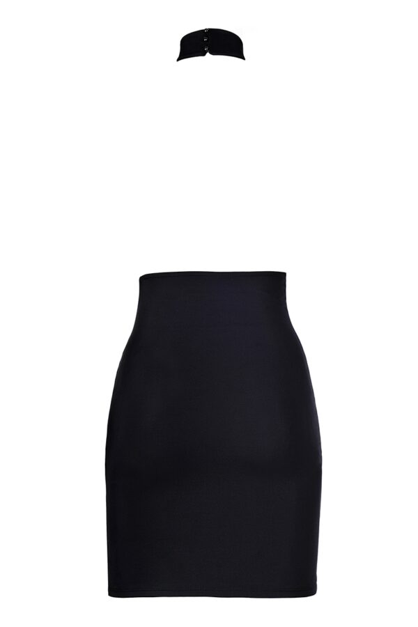 Robe noire V-9149 – Axami - 94edenstreet.com - sexshop en ligne