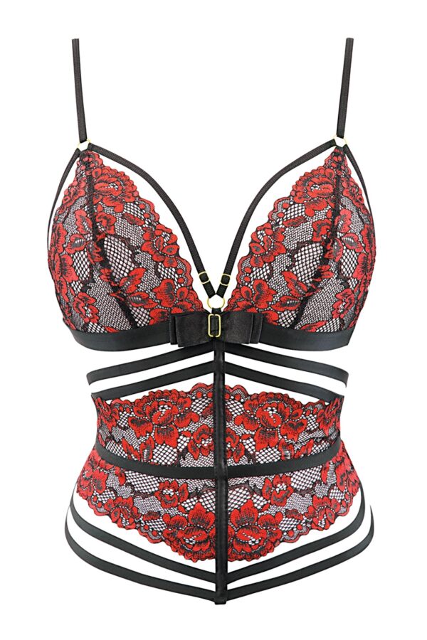 Soutien-gorge serre-taille V-10037 – Axami - 94edenstreet.com - sexshop en ligne