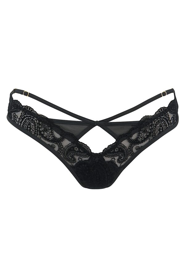 String noir V-10058 – Axami - 94edenstreet.com - sexshop en ligne