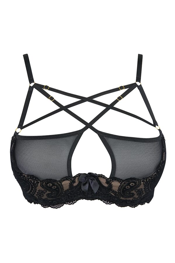 Soutien-gorge noir V-10051 – Axami - 94edenstreet.com - sexshop en ligne