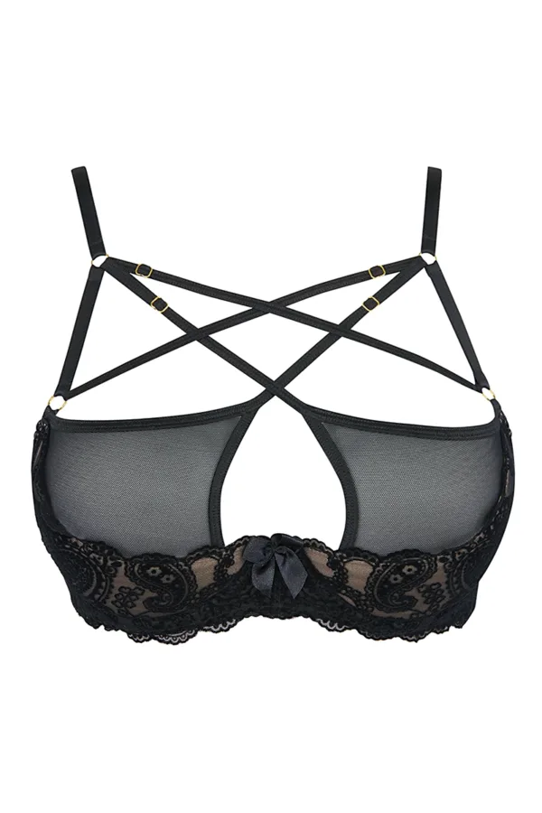 Soutien-gorge noir V-10051 – Axami - 94edenstreet.com - sexshop en ligne