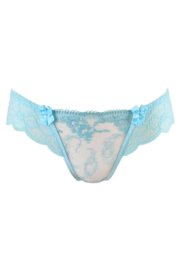 String tanga bleu V-10128 – Axami - 94edenstreet.com - sexshop en ligne