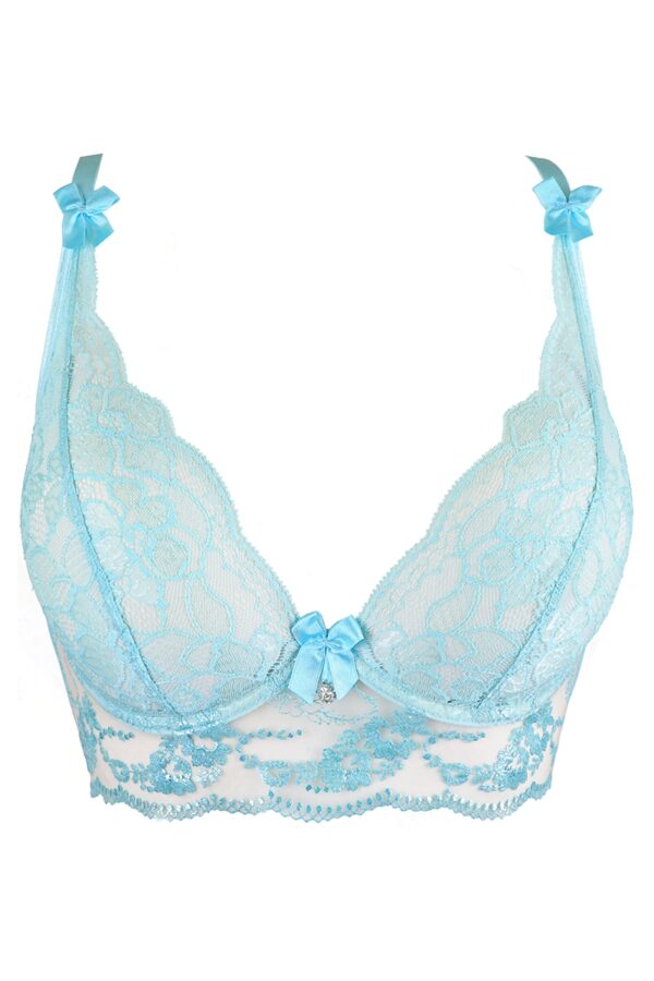 Soutien-gorge dentelle bleu V-10121 – Axami - 94edenstreet.com - sexshop en ligne