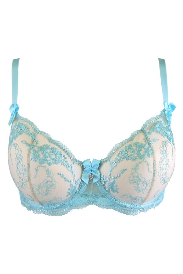 Soutien-gorge dentelle bleu V-10131 – Axami - 94edenstreet.com - sexshop en ligne