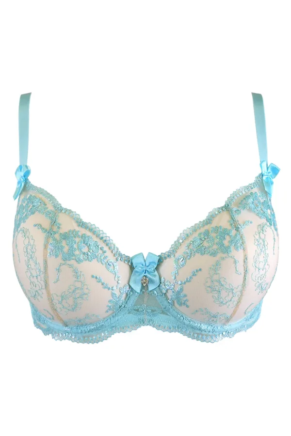 Soutien-gorge dentelle bleu V-10131 – Axami - 94edenstreet.com - sexshop en ligne