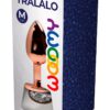 Plug bijou Tralalo transparent M – Wooomy - 94edenstreet.com - sexshop en ligne