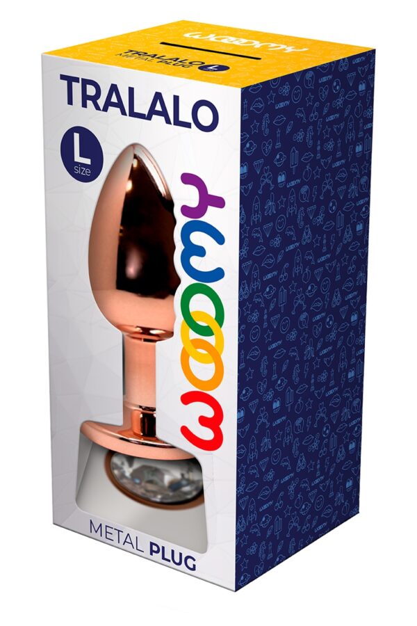 Plug bijou Tralalo transparent L - Wooomy – Image 3