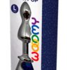 Plug bijou Lollypop bleu L – Wooomy - 94edenstreet.com - sexshop en ligne