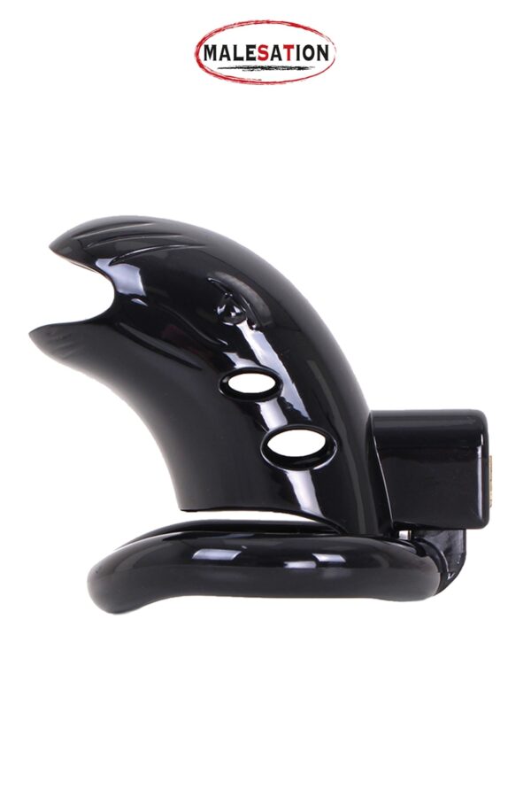 Cage de chasteté ABS noire – Malesation - 94edenstreet.com - sexshop en ligne