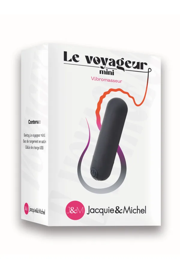 Vibro rechargeable Le voyageur Mini – Jacquie et Michel - 94edenstreet.com - sexshop en ligne