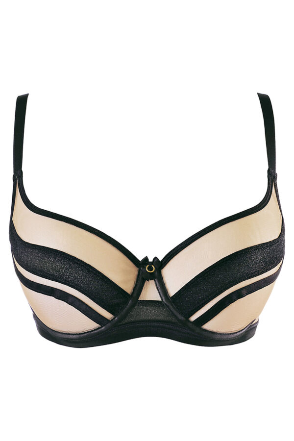 Soutien-gorge tulle noir V-10491 – Axami - 94edenstreet.com - sexshop en ligne
