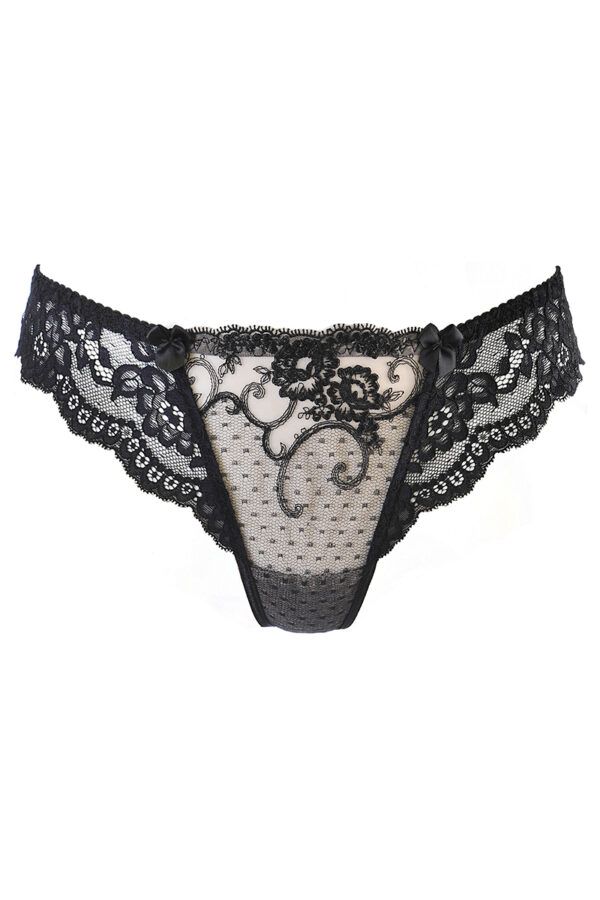 String brésilien noir V-10515 – Axami - 94edenstreet.com - sexshop en ligne