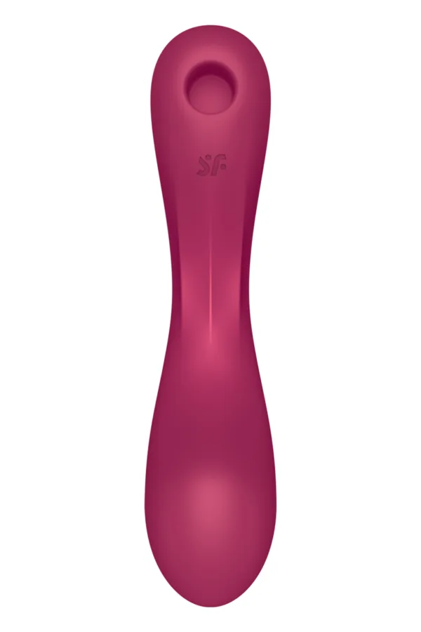 Stimulateur Curvy Trinity 1 bordeaux – Satisfyer - 94edenstreet.com - sexshop en ligne