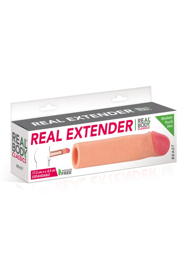 Gaine d’extension de penis Beast 17,5cm - 94edenstreet.com - sexshop en ligne