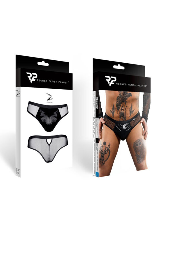 Slip type brésilien noir – Regnes - 94edenstreet.com - sexshop en ligne