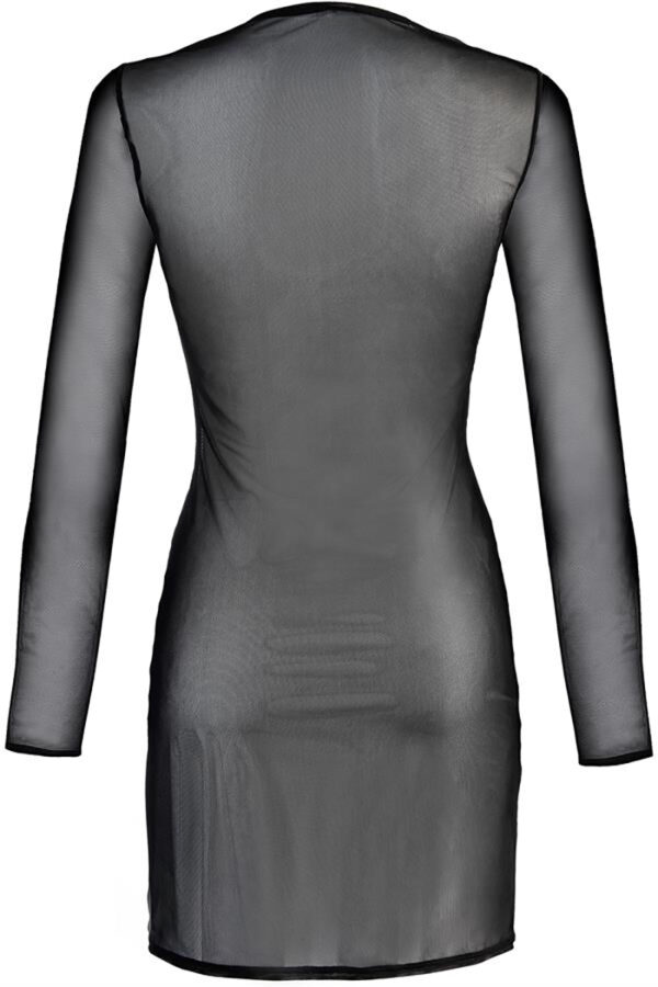 Robe tulle noir V-10639 - Axami – Image 3