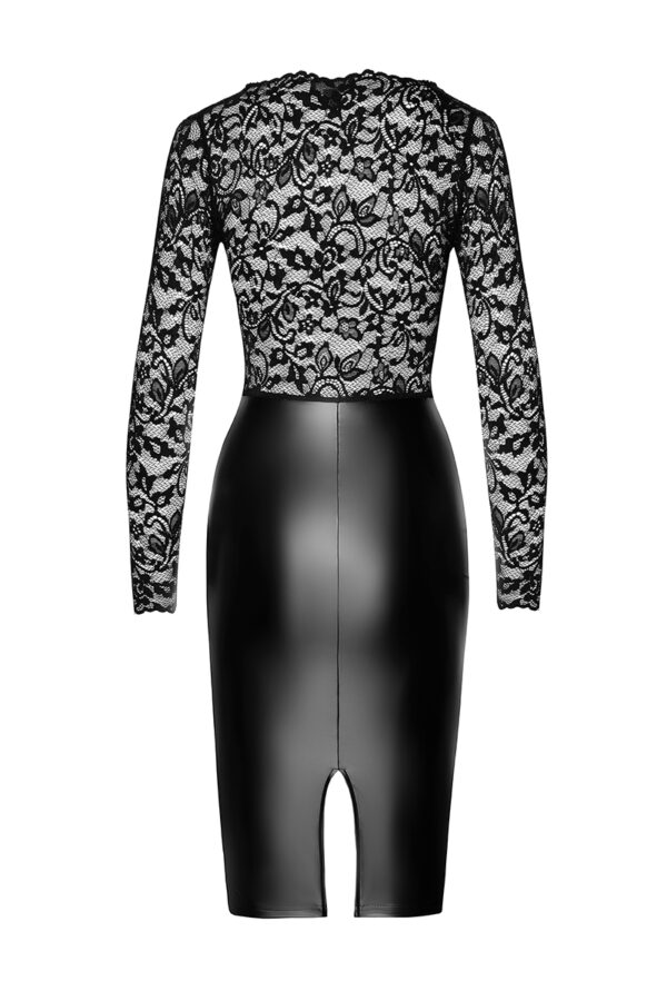 Robe Euphoria F295 wetlook et dentelle – Image 3