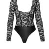 Body Psyché F296 wetlook et dentelle - 94edenstreet.com - sexshop en ligne