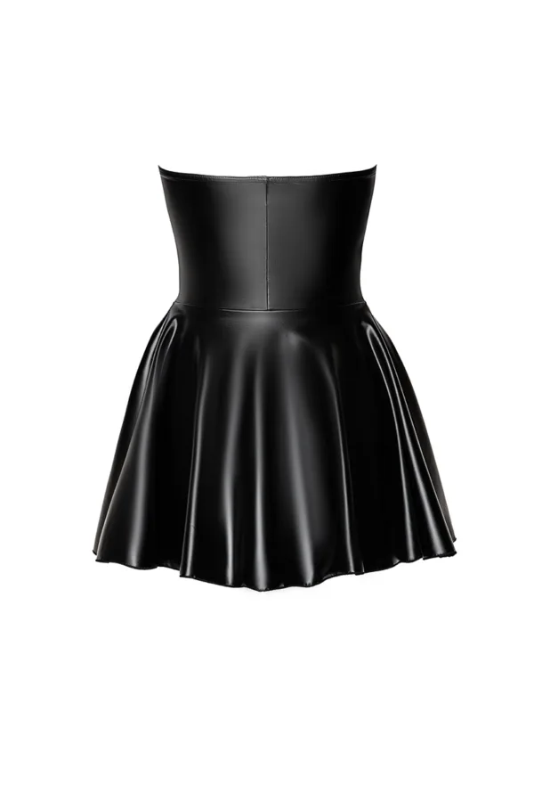 Mini robe bustier Dreamer F308 wetlook - 94edenstreet.com - sexshop en ligne