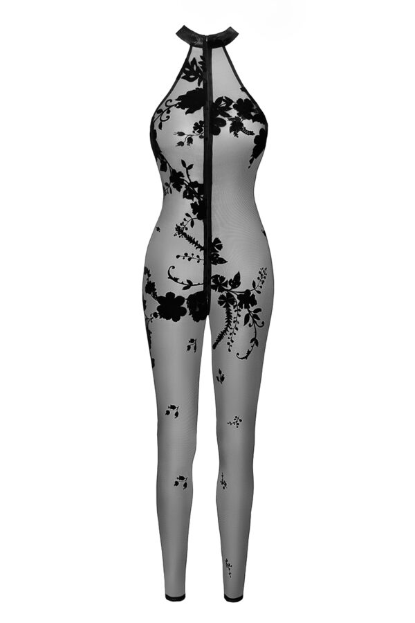 Combinaison zippée Ego F315 tulle floqué – Image 3