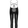 Combinaison dos nu Wild F316 wetlook effet croco - 94edenstreet.com - sexshop en ligne