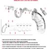 Cage de chasteté 11,5cm ManCage 03 - 94edenstreet.com - sexshop en ligne