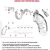 Cage de chasteté 14cm ManCage 05 - 94edenstreet.com - sexshop en ligne
