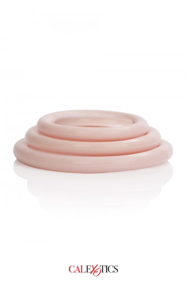 Pack 3 anneaux Silicone – Calexotics - 94edenstreet.com - sexshop en ligne
