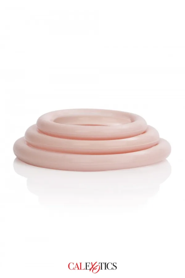 Pack 3 anneaux Silicone – Calexotics - 94edenstreet.com - sexshop en ligne