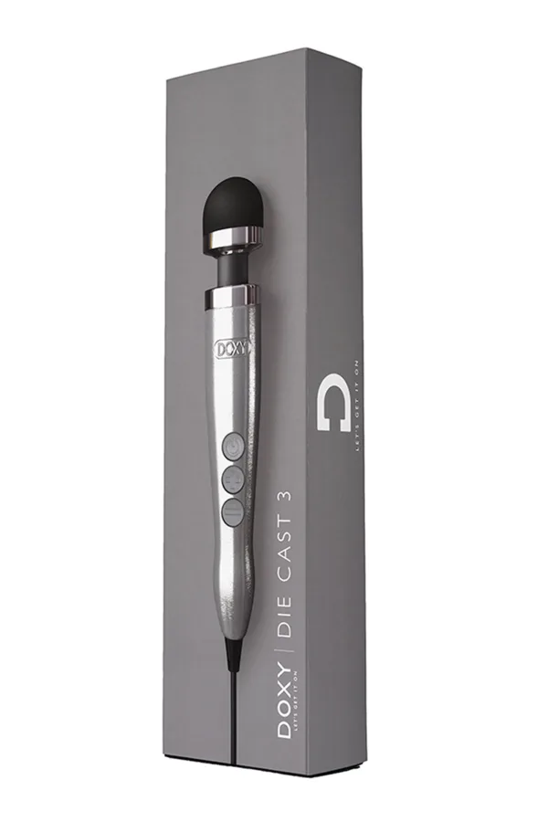 Vibro Wand Compact Doxy Number 3 - 94edenstreet.com - sexshop en ligne