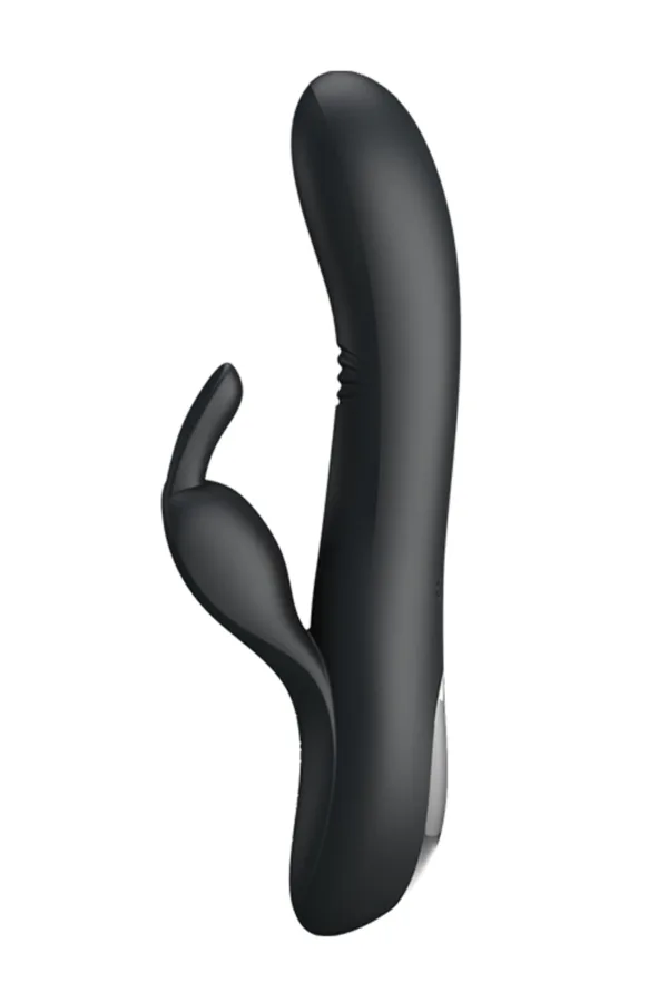 Vibro Rabbit Dylan – noir - 94edenstreet.com - sexshop en ligne