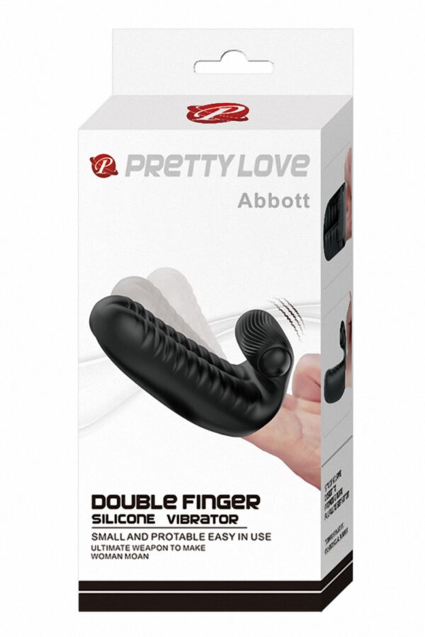 Double doigt vibrant Abbot – Pretty Love - 94edenstreet.com - sexshop en ligne