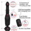 Plug anal va-et-vient télécommandé Vibrating Ass Thruster - 94edenstreet.com - sexshop en ligne