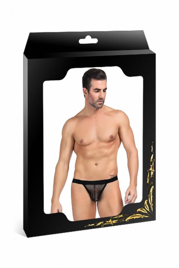 String homme noir résille - 94edenstreet.com - sexshop en ligne