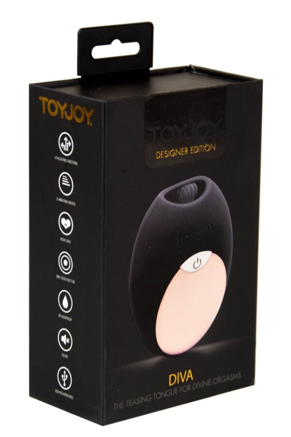 Stimulateur clitoridien Diva Mini Tongue - 94edenstreet.com - sexshop en ligne