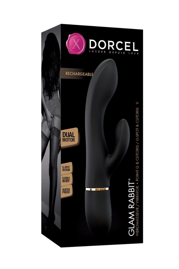 Vibromasseur point G et clitoris Glam Rabbit - Dorcel – Image 3