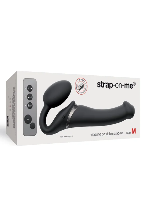 Strap-on-me vibrant noir M - 94edenstreet.com - sexshop en ligne