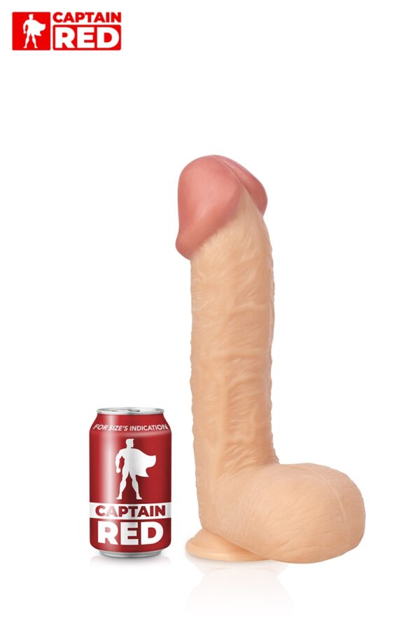 Gode XXL The Super 29 x 6,5 cm - Captain Red – Image 3