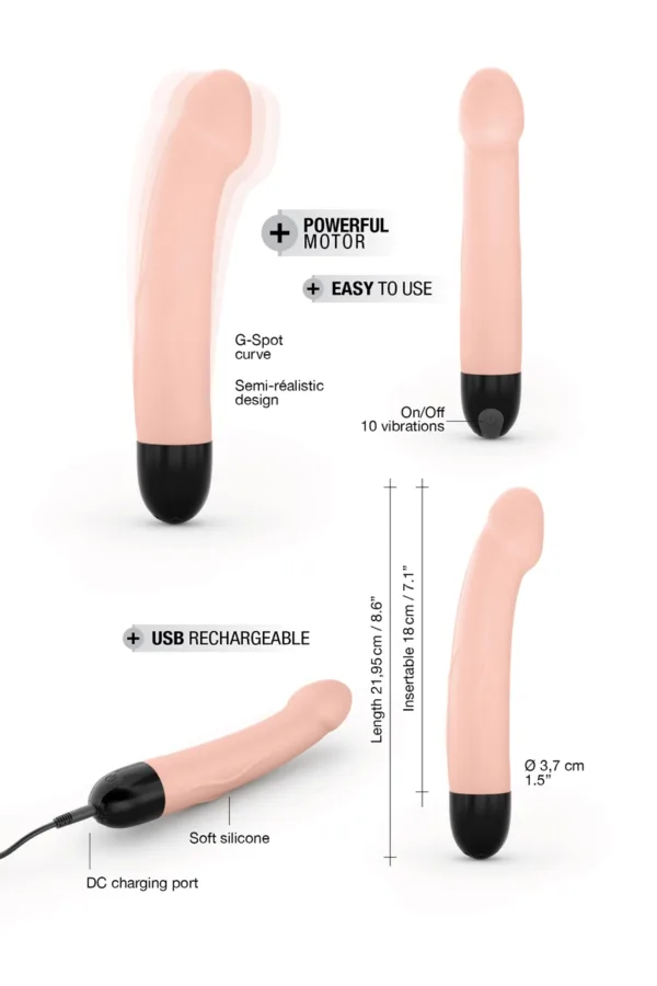 Vibro rechargeable Real Vibration M 2.0 – Dorcel - 94edenstreet.com - sexshop en ligne