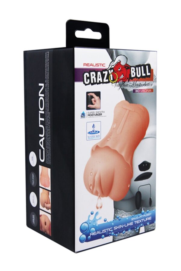 Masturbateur vagin vibrant réaliste - Crazy Bull – Image 3