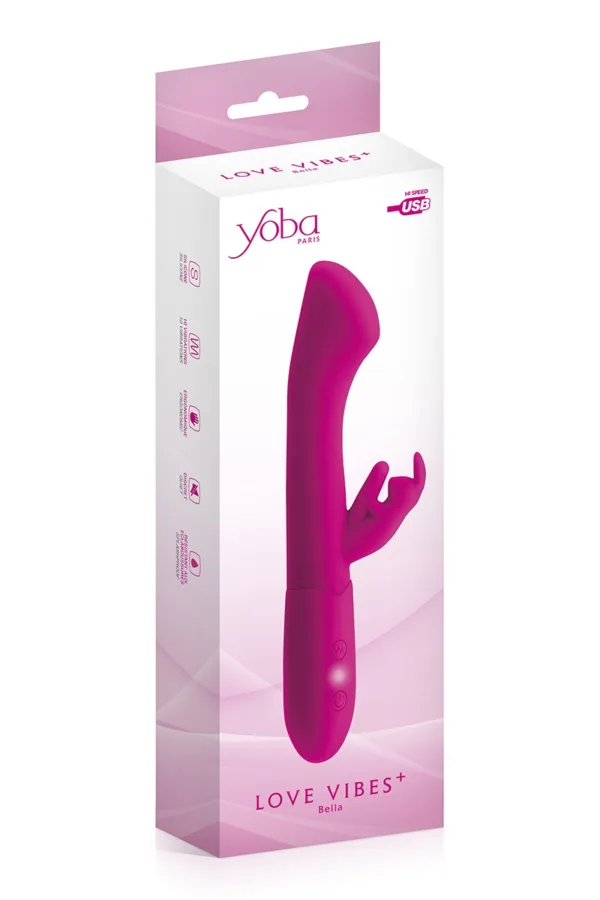 Vibromasseur rabbit Bella – Yoba - 94edenstreet.com - sexshop en ligne