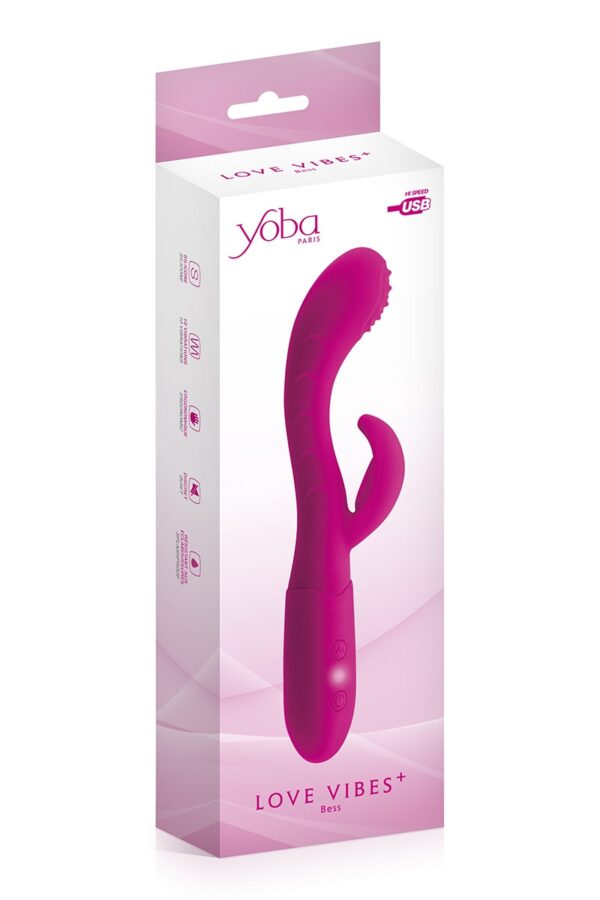 Vibromasseur rabbit Bess – Yoba - 94edenstreet.com - sexshop en ligne