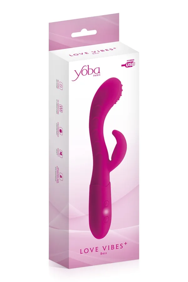 Vibromasseur rabbit Bess – Yoba - 94edenstreet.com - sexshop en ligne