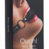 Gag Ball noir – Ouch! - 94edenstreet.com - sexshop en ligne