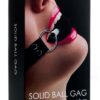 Solid Ball Gag noir – Ouch! - 94edenstreet.com - sexshop en ligne