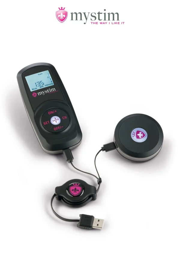 Centrale électro-stimulation télécommandée Cluster Buster - 94edenstreet.com - sexshop en ligne
