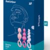 Set de 3 plugs colorés Booty Call - Satisfyer – Image 3