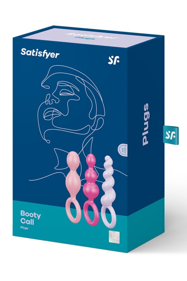 Set de 3 plugs colorés Booty Call - Satisfyer – Image 3